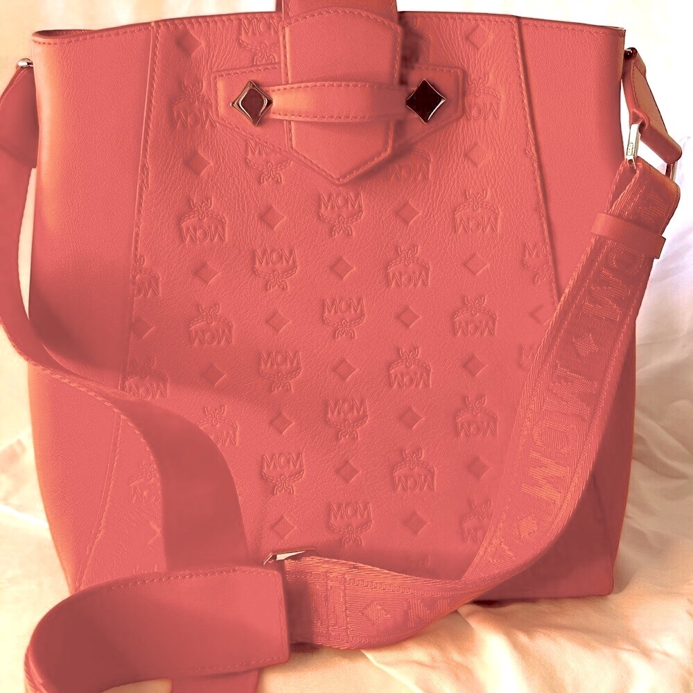 MCM Ottomar Bag. Brand New! New! Pics don’t do color justice! Coral Pink…